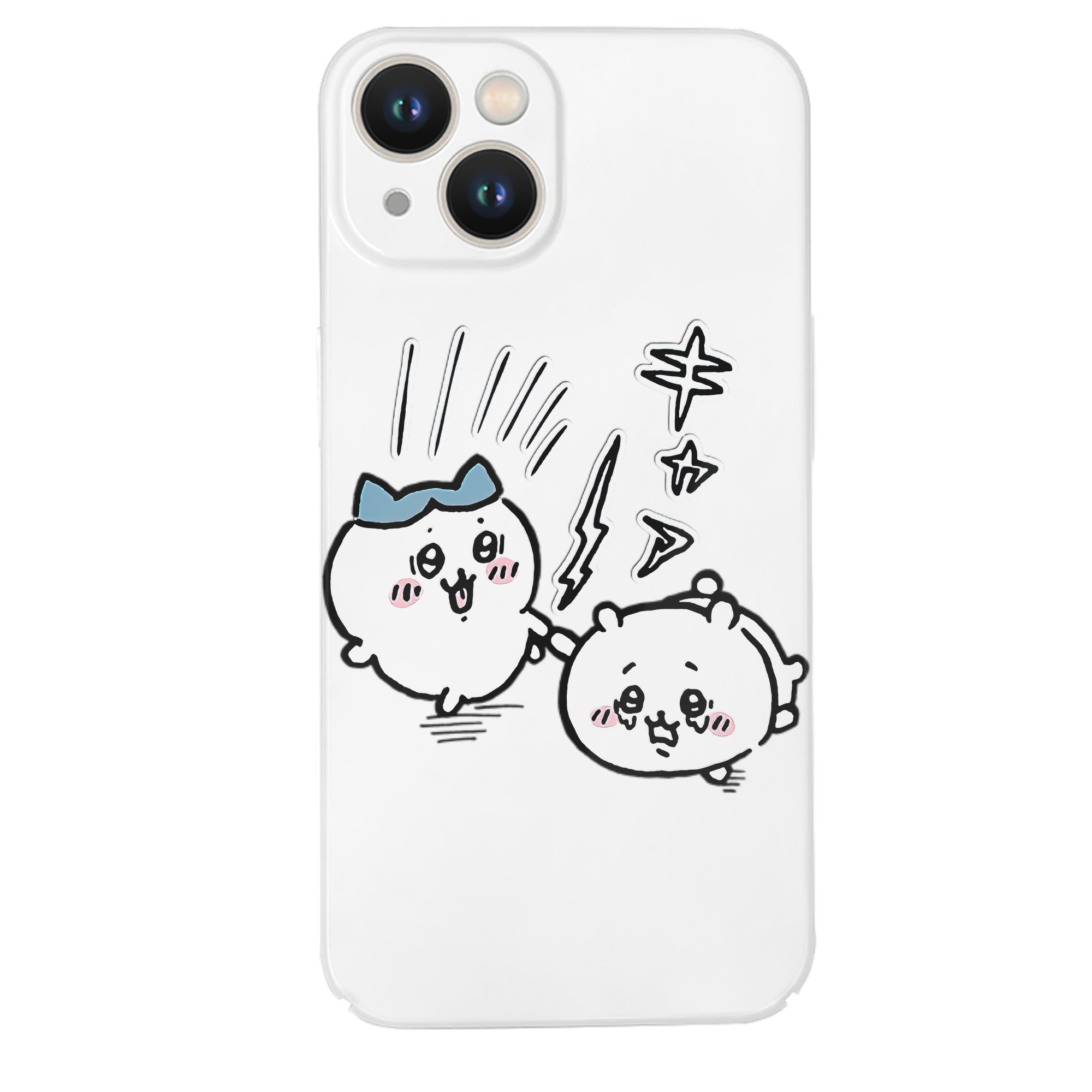 （画像用） ちいかわ ハチワレ Chii-kawa hachiware 【iPhone 14シリーズ対応】ハードケース